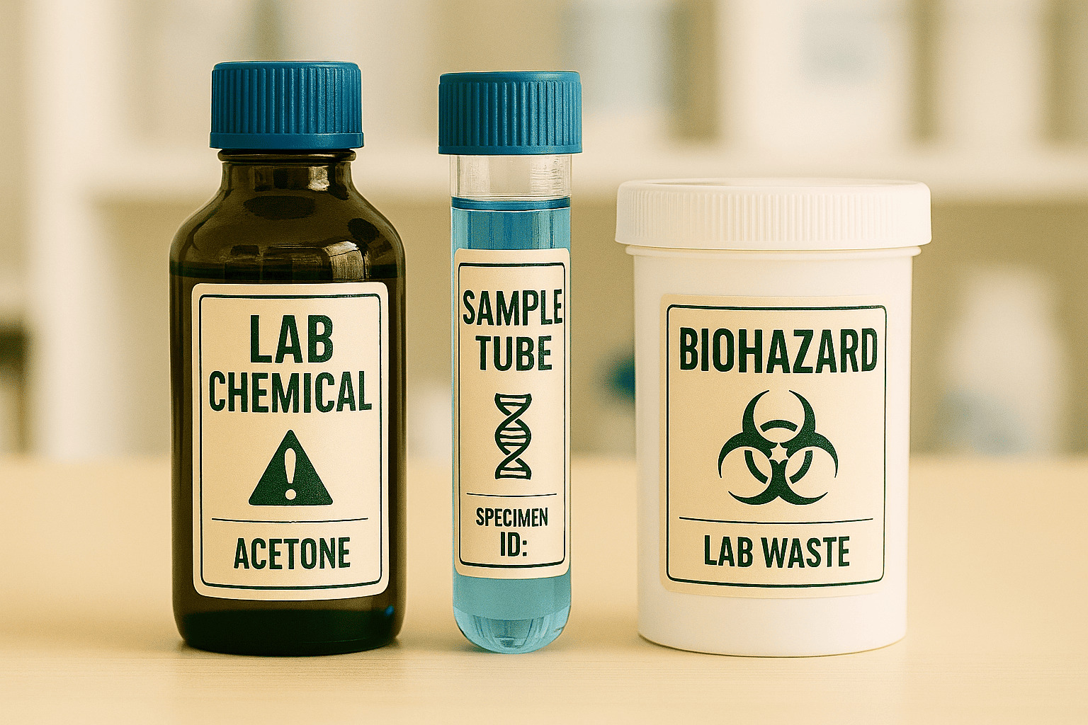 Etiquetado de laboratorio